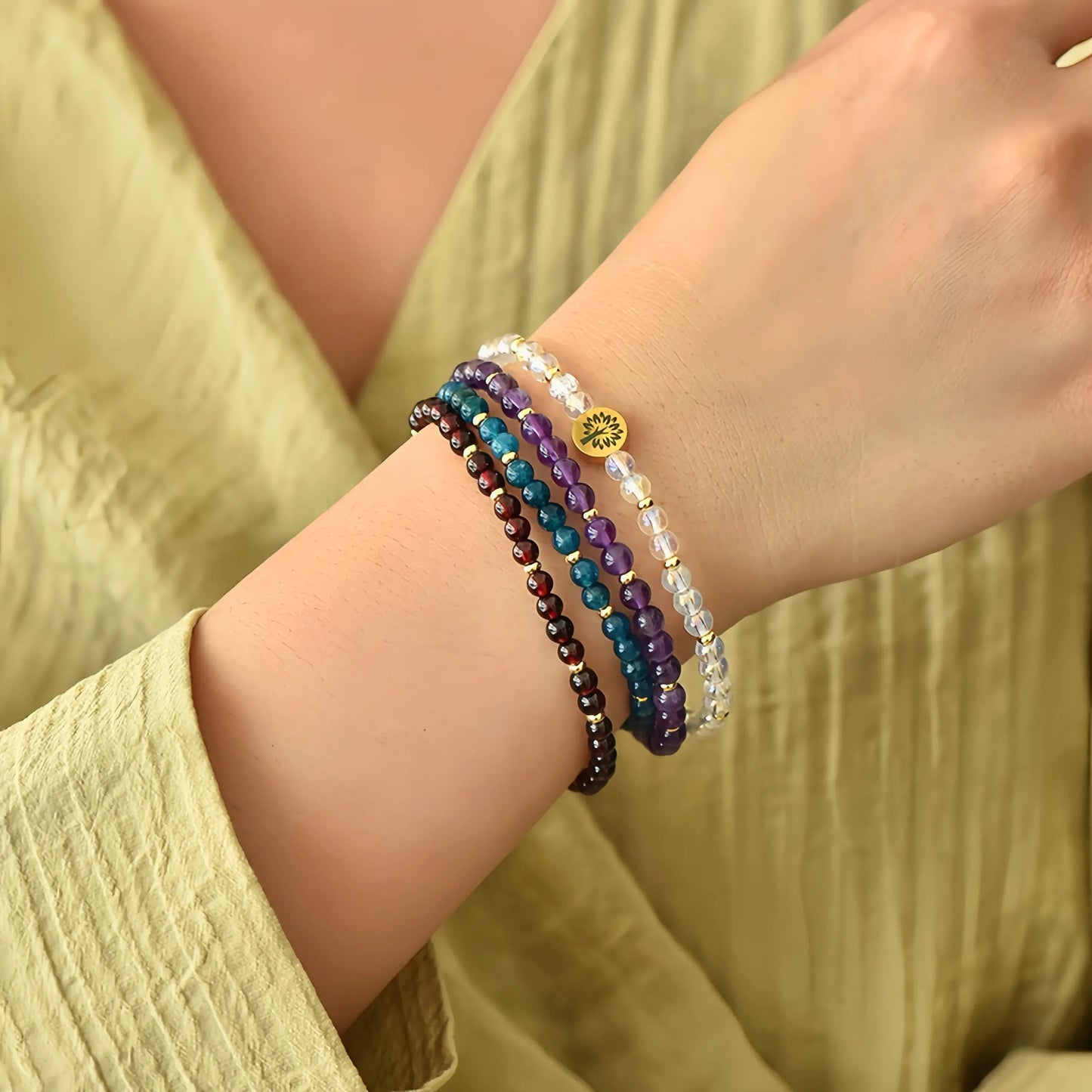 Source of Wellness 4 Bracelet Sets