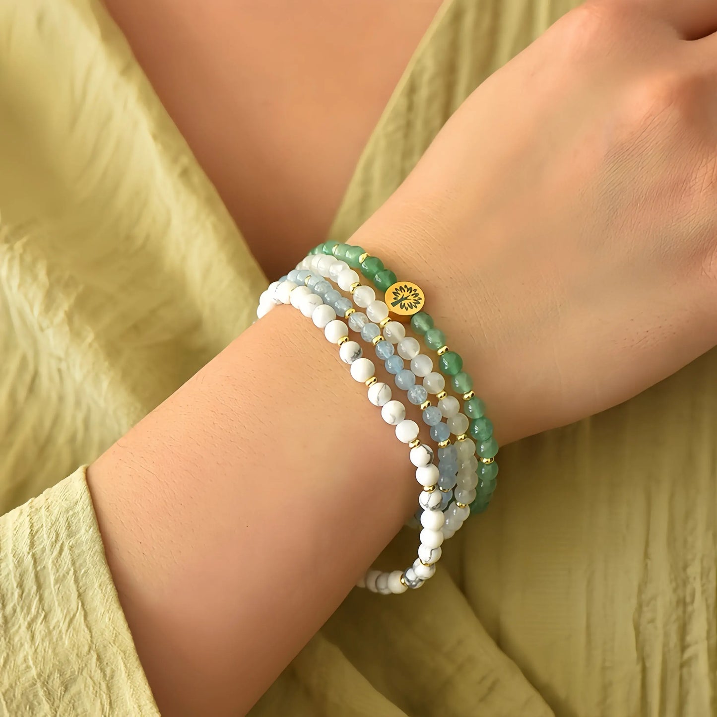 Verdant Harmony 4 Bracelets Sets