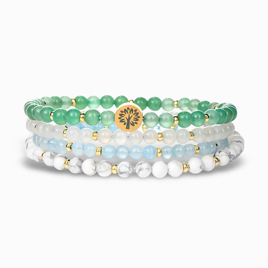 Verdant Harmony 4 Bracelets Sets